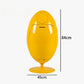 Yellow Dinosaur Egg-Style Sorting Trash Can