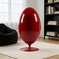 Red Dinosaur Egg-Style Sorting Trash Can