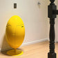 Yellow Dinosaur Egg-Style Sorting Trash Can