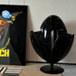 Black Dinosaur Egg-Style Sorting Trash Can