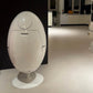 White Dinosaur Egg-Style Sorting Trash Can