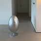 Silver Dinosaur Egg-Style Sorting Trash Can