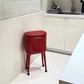 Red Tall Pedal Trash Can – Stylish Hands-Free Bin for Living Room & Kitchen