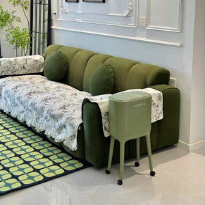 Green Tall Pedal Trash Can – Stylish Hands-Free Bin for Living Room & Kitchen