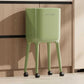 Green Tall Pedal Trash Can – Stylish Hands-Free Bin for Living Room & Kitchen