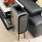 Mr.Bin Slim Black Stainless Steel High-end Smart Sensor Trash Can – Modern & Elegant