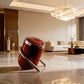 Minimalist Slanted Stylish Design Red Trash Can - Easy Access