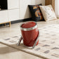 Minimalist Slanted Stylish Design Red Trash Can - Easy Access