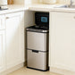 Battery-Powered Smart 3-in-1 Trash Can with Sterilization