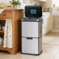 Battery-Powered Smart 3-in-1 Trash Can with Sterilization