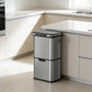 Battery-Powered Smart 3-in-1 Trash Can with Sterilization