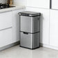 Battery-Powered Smart 3-in-1 Trash Can with Sterilization
