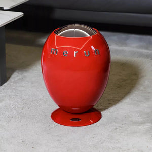 Red Little Dinosaur Egg Smart Trash Can – Automatic Sensor Lid, Touchless Design