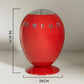 Red Little Dinosaur Egg Smart Trash Can – Automatic Sensor Lid, Touchless Design