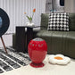 Red Little Dinosaur Egg Smart Trash Can – Automatic Sensor Lid, Touchless Design