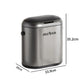 Silver Touchless Sensor Bin – Automatic Bag Locking System