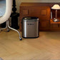 Silver Touchless Sensor Bin – Automatic Bag Locking System