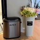 Silver Touchless Sensor Bin – Automatic Bag Locking System