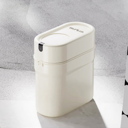 Mr.Bin Sliding Smart Sense Lid Intelligent Trash Can – One-Touch Easy Packaging