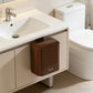 Wall-Mounted Kitchen Trash Can – No Bending Needed – Coffee Brown