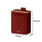 Wall-Mounted Kitchen Trash Can – No Bending Needed – Red