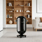 Compact & Stylish Design 20L Trash Can With Wheels - Black