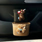 Cute Bear Car Trash Can – Adorable & Practical Waste Solution for Your Car
