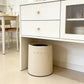 Cream-Colored Double-Layer Trash Bin – Stylish and Practical Design