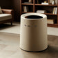 Cream-Colored Double-Layer Trash Bin – Stylish and Practical Design