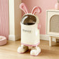 Pink Bunny Style Trash Can – Playful & Creative Home Decor