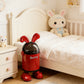 Red Bunny Style Trash Can – Playful & Creative Home Decor