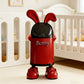 Red Bunny Style Trash Can – Playful & Creative Home Decor