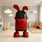 Red Bunny Style Trash Can – Playful & Creative Home Decor