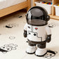 Black Astronaut Trash Can – Fun Space-Themed Decor for Kids’ Room