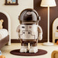 Brown Astronaut Trash Can – Fun Space-Themed Decor for Kids’ Room
