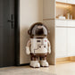 Brown Astronaut Trash Can – Fun Space-Themed Decor for Kids’ Room
