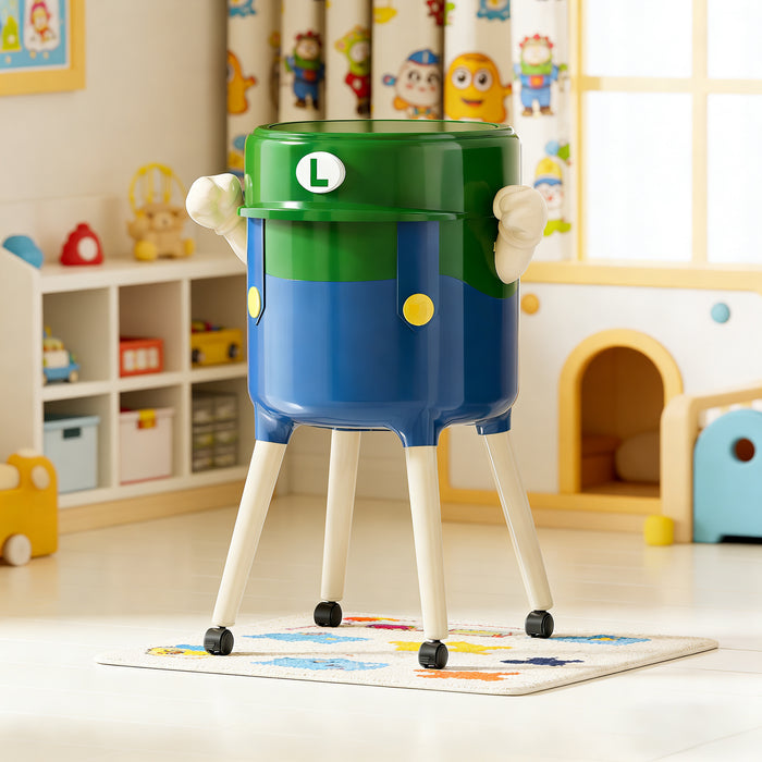 Green Mario Trash Can – Fun and Playful Decor for Your Home