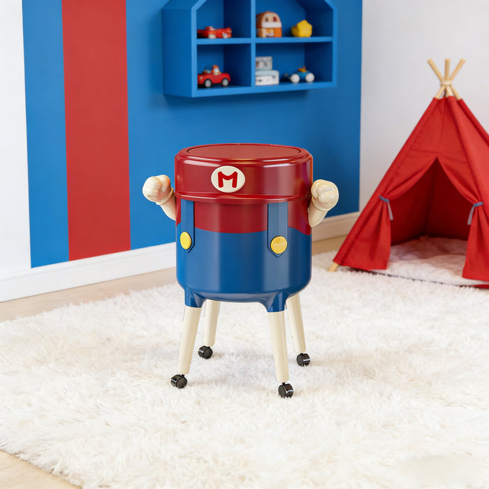 Red Mario Trash Can – Fun and Playful Decor for Your Home