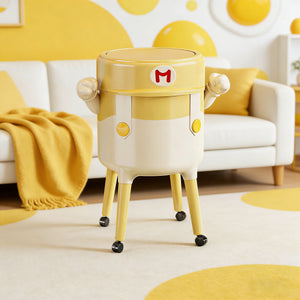Yellow Mario Trash Can – Fun and Playful Decor for Your Home