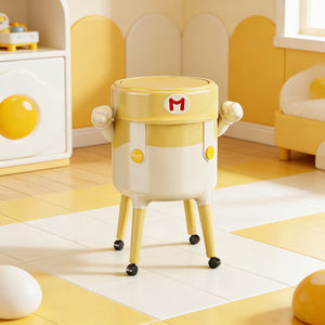 Yellow Mario Trash Can – Fun and Playful Decor for Your Home