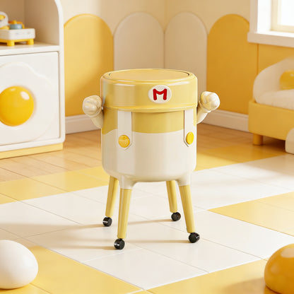 Yellow Mario Trash Can – Fun and Playful Decor for Your Home