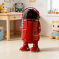 Spaceman Style Red Astronaut Trash Can – Fun Space-Themed Decor for Your Home