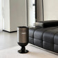 Premium Stainless Steel High-End Modern Tall Garbage Bin Trash Can – Silver Wine Glass Shape Trash Can for Home Interiors