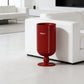 Premium Stainless Steel High-End Modern Tall Garbage Bin Trash Can – Red Wine Glass Shape Trash Can for Home Interiors