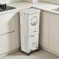 Large Capacity Kitchen Trash Can with Lid – Wet & Dry Separation Garbage Bin for Home