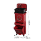 Kitchen Trash Can with Lid, Large Capacity Wet and Dry Separation Garbage Bin for Home