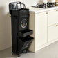 Large Capacity Kitchen Waste Bin with Lid – Wet & Dry Sorting Trash Can