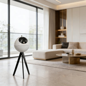Luxury Living Room Trash Can – Stylish Storage Garbage Bin for Home