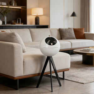 Luxury Living Room Trash Can – Stylish Storage Garbage Bin for Home