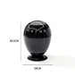 Modern Black Little Dinosaur Egg Smart Trash Can – Automatic Sensor Lid, Touchless Operation